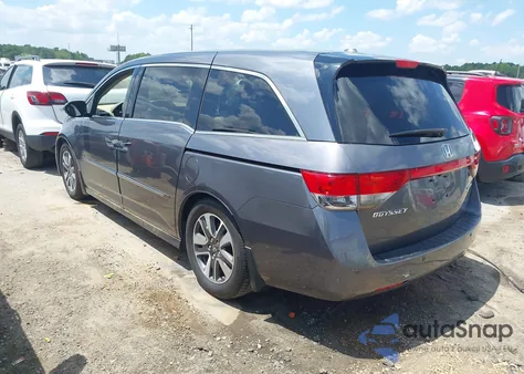 2014 Honda Odyssey Touring/Touring Elite из США, поврежденный, VIN 5FNRL5H9XEB040030